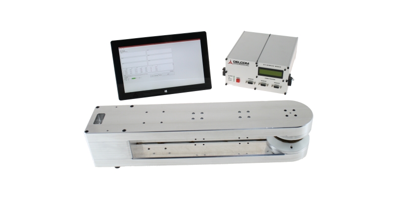 eddy current sensor measuring sheet resistance of a thin film in a vacuum coater